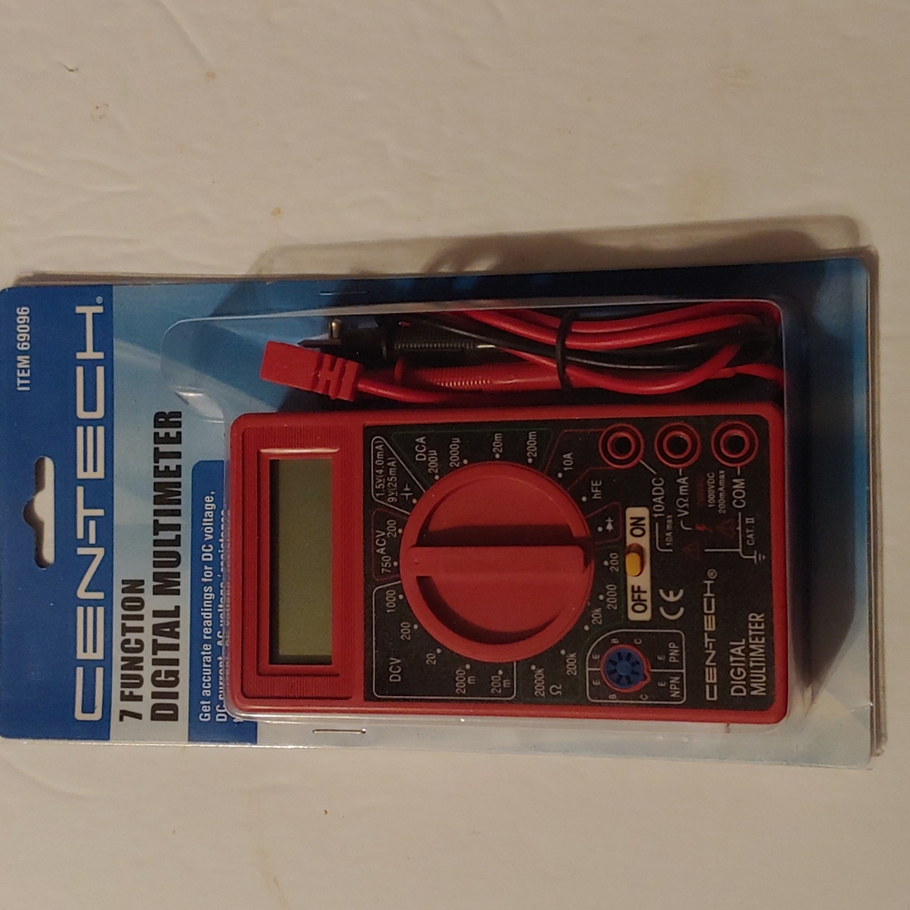 Centech 7 Function Digital Multimeter